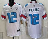 Men's Houston Texans #12 Nico Collins White 2026 FUSE Rivalries Collection Limited Stitched Jersey,baseball caps,new era cap wholesale,wholesale hats