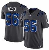 Men's Indianapolis Colts #56 Quenton Nelson Dark Gray 2026 F.U.S.E. Rivalries Collection Limited Stitched Jersey Dzhi,baseball caps,new era cap wholesale,wholesale hats