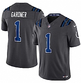 Men's Indianapolis Colts #1 Sauce Gardner Dark Gray 2026 F.U.S.E. Rivalries Collection Limited Stitched Jersey Dzhi,baseball caps,new era cap wholesale,wholesale hats