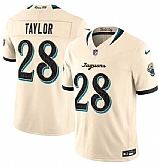 Men's Jacksonville Jaguars #28 Fred Taylor Cream 2026 F.U.S.E. Rivalries Collection Limited Stitched Jersey Dzhi,baseball caps,new era cap wholesale,wholesale hats