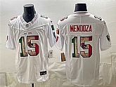 Men's Las Vegas Raiders #15 Fernando Mendoza White F.U.S.E. Mexico Vapor Untouchable Limited Stitched Jersey Dzhi,baseball caps,new era cap wholesale,wholesale hats