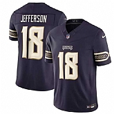 Men's Minnesota Vikings #18 Justin Jefferson Deep Purple 2026 F.U.S.E. Rivalries Collection Limited Stitched Jersey Dzhi,baseball caps,new era cap wholesale,wholesale hats