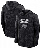 Men's Tampa Bay Buccaneers Black 2026 Salute to Service Sideline Lightweight Dri-FIT Long Sleeve Hoodie